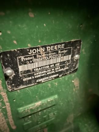 Image of John Deere 8R 410 equipment image 1