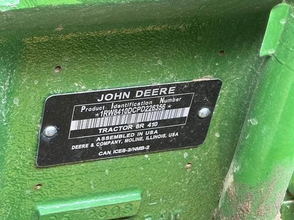 Image of John Deere 8R 410 equipment image 4