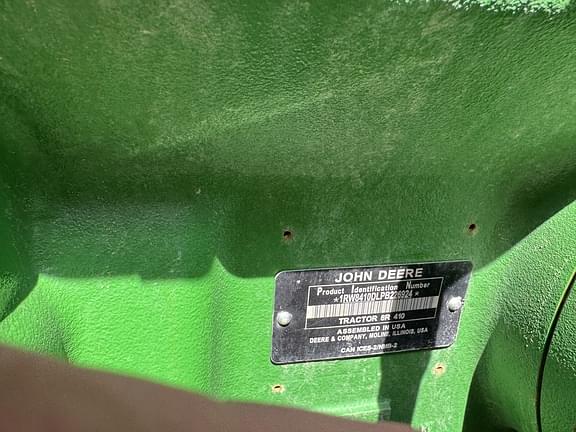 Image of John Deere 8R 410 equipment image 1