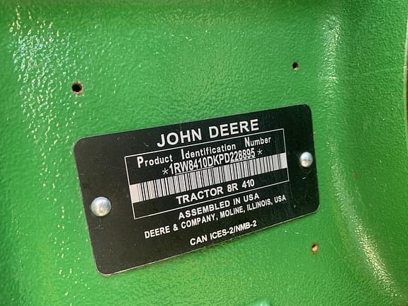 Image of John Deere 8R 410 equipment image 3