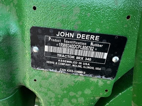 Image of John Deere 8RX 340 equipment image 4