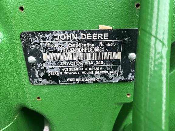 Image of John Deere 8RX 340 equipment image 4