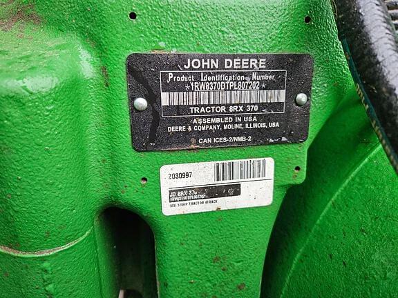 Image of John Deere 8RX 370 equipment image 4