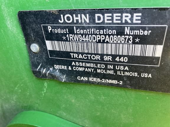 Image of John Deere 9R 440 Image 1