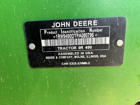 Image of John Deere 9R 490 equipment image 1