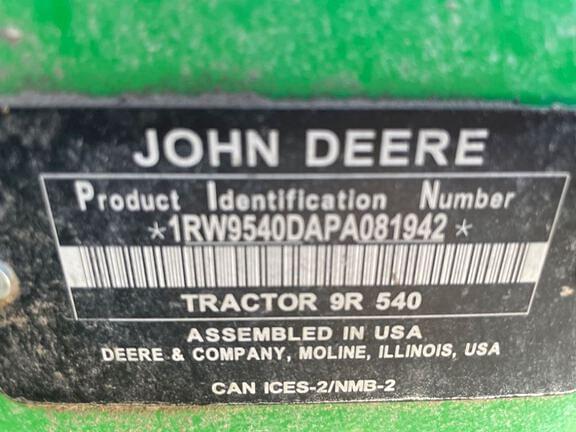 Image of John Deere 9R 540 equipment image 4