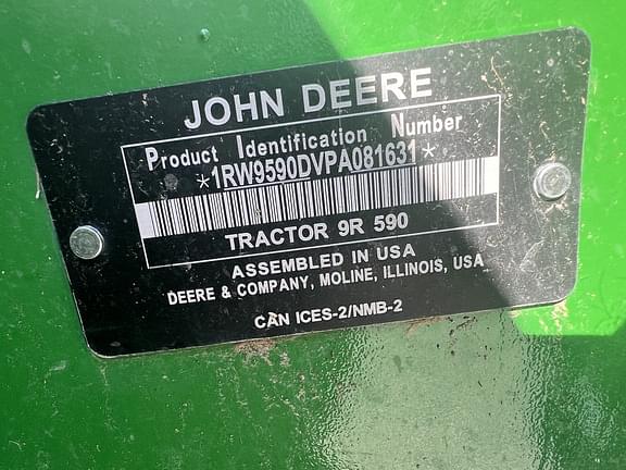 Image of John Deere 9R 590 equipment image 2