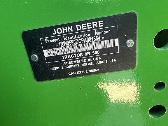 Image of John Deere 9R 590 equipment image 2