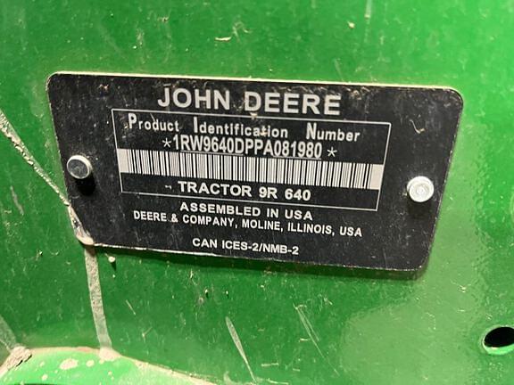 Image of John Deere 9R 640 equipment image 4