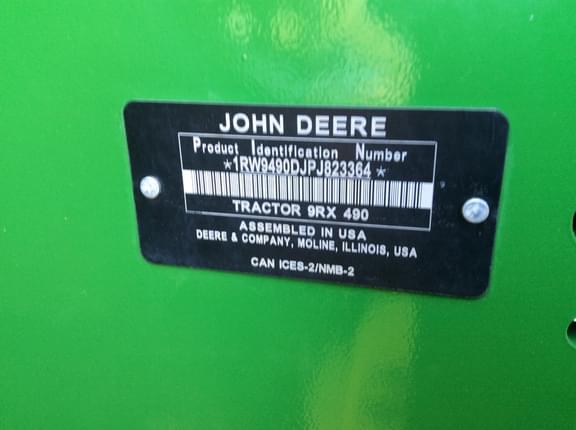 Image of John Deere 9RX 490 equipment image 3