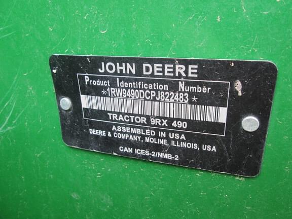 Image of John Deere 9RX 490 equipment image 2