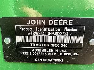 Main image John Deere 9RX 540 12