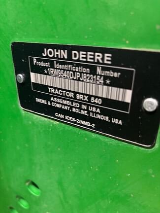 Image of John Deere 9RX 540 equipment image 1