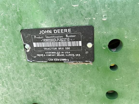 Image of John Deere 9RX 590 equipment image 1