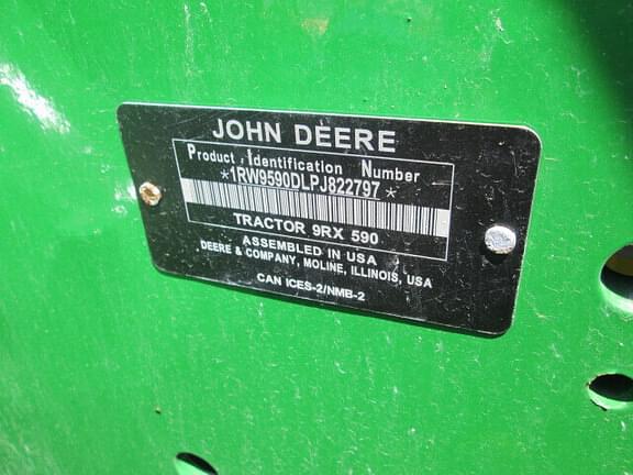 Image of John Deere 9RX 590 equipment image 3