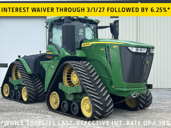 2023 John Deere 9RX 640 Equipment Image0