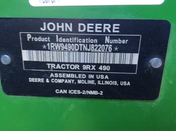 Main image John Deere 9RX 490