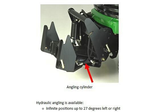 Image of John Deere 60" Front Blade equipment image 3