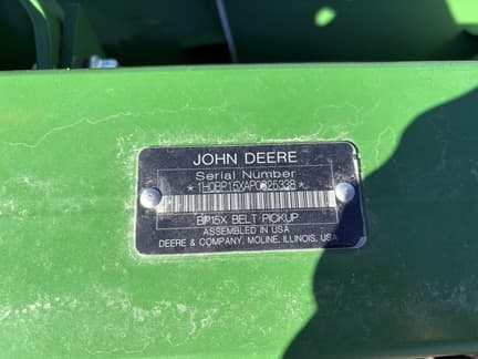 Image of John Deere BP15 equipment image 1
