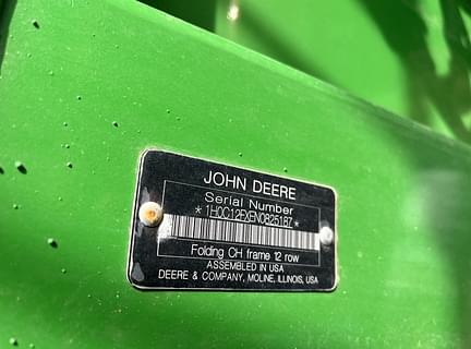 Image of John Deere C12F equipment image 1