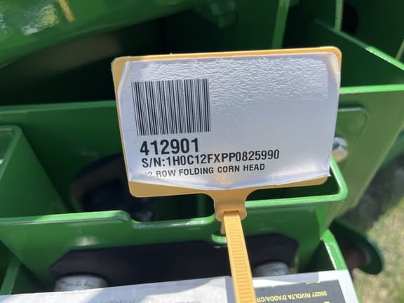Image of John Deere C12F equipment image 4