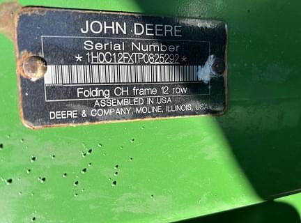 Image of John Deere C12F equipment image 1