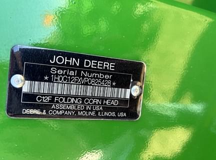 Image of John Deere C12F equipment image 2