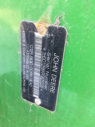 Image of John Deere C12R equipment image 1