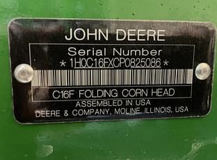 Main image John Deere C16F 20