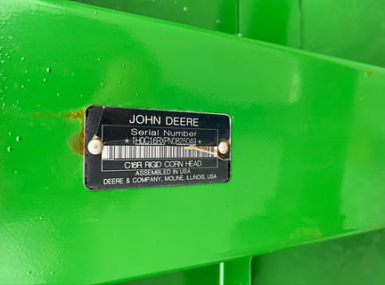 Image of John Deere C16R equipment image 2