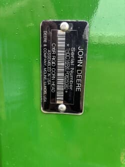 Image of John Deere C16R equipment image 1