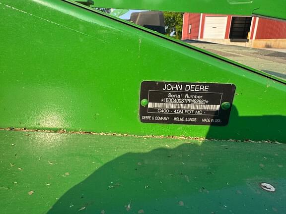 Image of John Deere C400 equipment image 4
