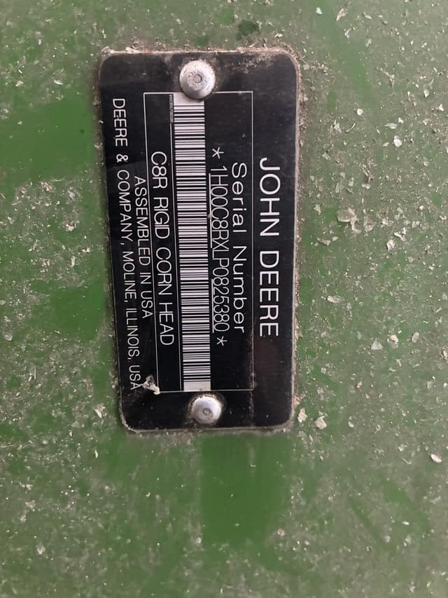 Image of John Deere C8R equipment image 1