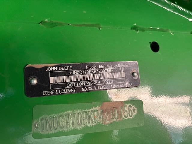 Image of John Deere CP770 equipment image 4