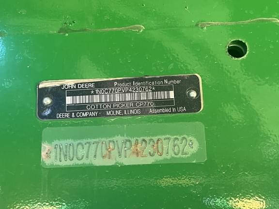 Image of John Deere CP770 equipment image 1