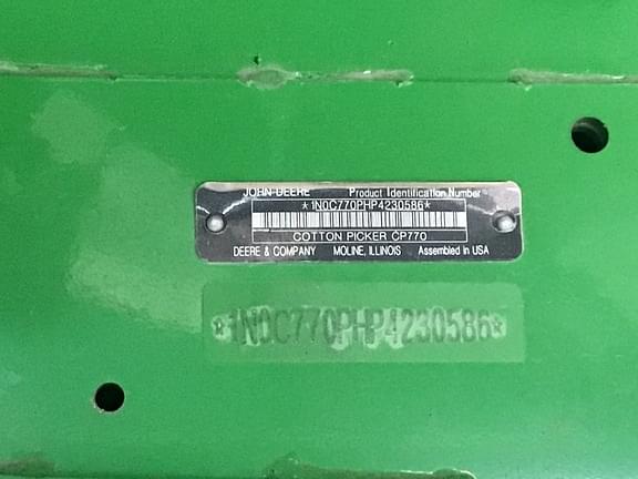 Image of John Deere CP770 equipment image 1