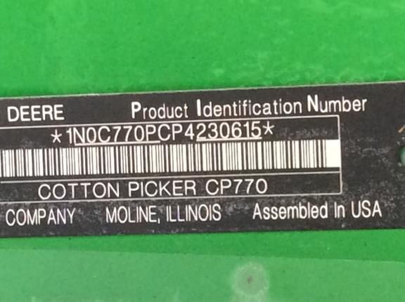 Image of John Deere CP770 equipment image 4