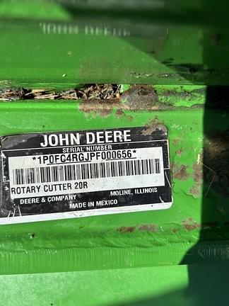 Image of John Deere FC20R equipment image 1