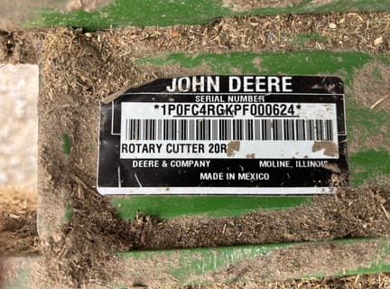 Image of John Deere FC20R equipment image 3