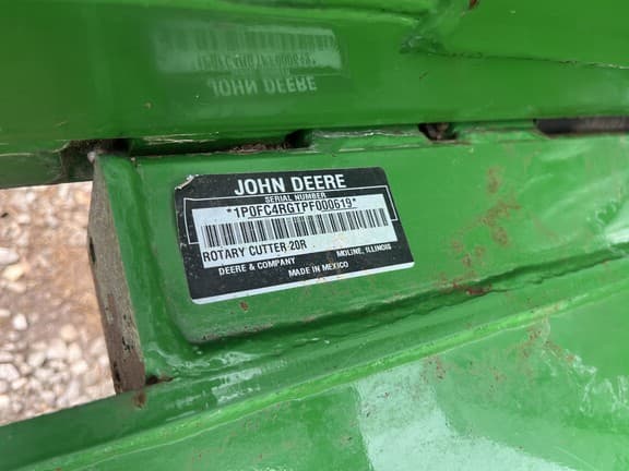 Image of John Deere FC20R equipment image 2