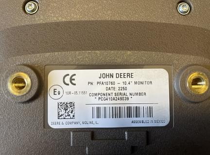 Image of John Deere Gen 4 Extended Monitor equipment image 4