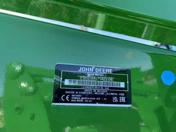 Image of John Deere H310 equipment image 2