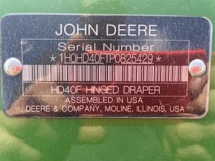 Main image John Deere HD40F 9