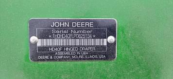 Main image John Deere HD40F 8