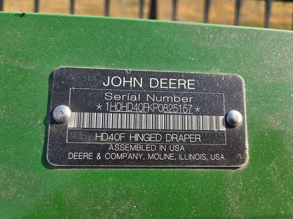 Image of John Deere HD40F equipment image 4