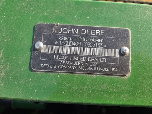 Image of John Deere HD40F equipment image 4