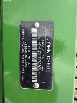 Image of John Deere HD40F equipment image 1