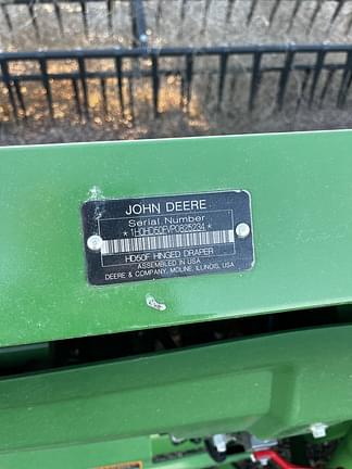 Image of John Deere HD50F equipment image 1