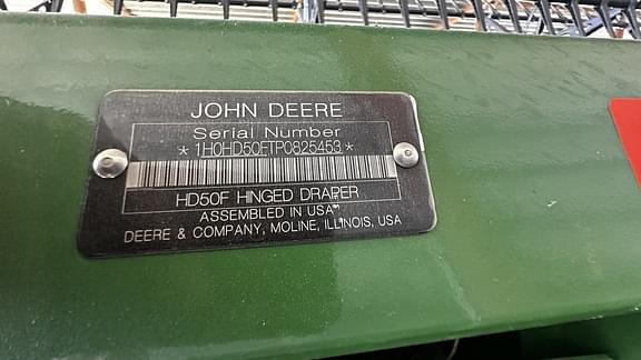 Image of John Deere HD50F equipment image 1