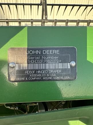 Image of John Deere HD50F equipment image 1